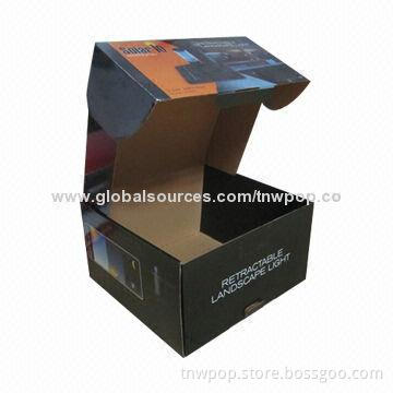 Corrugated Box, Strong, Stable, Eco-friendly Material and Printing, Eye-catching